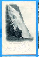 NY397, Linthal, Der Schreienbachfall, 8691, Précurseur, Circulée 1906 - Linthal