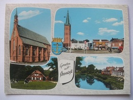 N48 Ansichtkaart Groeten Uit Steenwijk - 1974 - Steenwijk