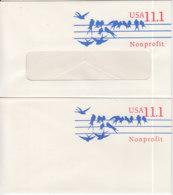 E144 - ETATS UNIS USA ENTIER ENVELOPE NON PROFIT OISEAUX - 1981-00