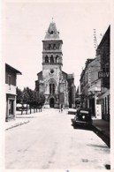 24 - THIVIERS : L'Eglise - CPSM Village ( 2.890 Habitants ) Dentelée Noir Blanc Grand Format CPA 1951 - Dordogne - Thiviers