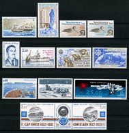 TAAF 1982 Année Complète N° 95/100 PA 71/78 ** Neufs MNH Superbes C 40,65 € Full Year Jahrgang Ano Completo - Années Complètes