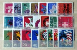 Germany - 1963 - Mi:DE 390-411 Yt:DE 262-283**MNH - Compl.year - Look Scan - Collezioni Annuali