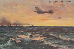 CPA (aviation Militaire ) La Guerre De Demain( B.bur Theme)parfait Etat - 1914-1918: 1. Weltkrieg