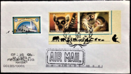 United Nations, New York, Circulated Cover To Portugal, "Fauna", "Endangered Species", 2010 - Lettres & Documents