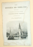 Amsterdam De Montalbanstoren En De Oude Schans 1858/ Amsterdam The Montalbans Tower 1858. Foltz, Cooke - Kunst