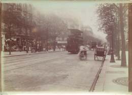 160320A - PHOTO ANCIENNE 75 PARIS Transport Urbain Tramway - Transport Urbain En Surface