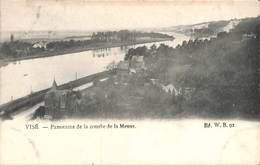 Visé - Panorama De La Courbe De La Meuse (Edit W B 1908) - Visé