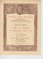 Antwerpsch Bach Gezelschap 4de Concert 1951-1952 - Théâtre