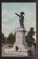 Champlain Monument Queen Square, St. John NB - 1910s - Unused - Some Wear - St. John
