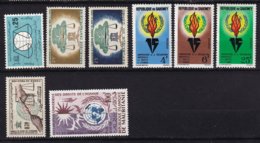 Droits De L'homme 1963 -6 Pays, 8 Valeurs TTB - Ohne Zuordnung