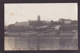 CPA Gironde 33 La Réole Carte Photo RPPC Circulé Voir Scan Du Dos Cachet Photographe Aviron Régates - La Réole