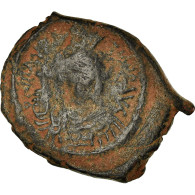 Monnaie, Maurice Tibère, Demi-Follis, 601-602, Antioche, TB+, Bronze, Sear:535 - Byzantines