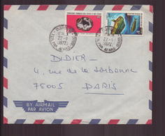 Afars Et Issas, Enveloppe Du 22 Novembre 1972 Pour Paris - Covers & Documents