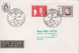 Greenland 1981 Stromfjord Ca 1.12.1981  Cover (46499) - Storia Postale