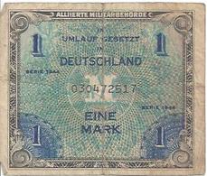 GERMANY FED. REP.  P192 1 MARK 1944 F - 1 Deutsche Mark