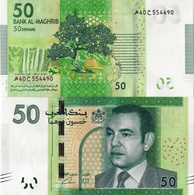 MOROCCO 50 DIRHAMS 2012, P75, UNC - Marokko