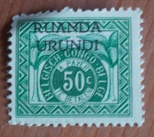 Taxe (Palmier) - Ruanda Urundi - YT 22 - Unused Stamps