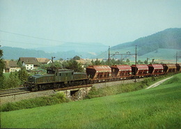 EGLISAU Bahn Krokodil-Lokomotive Kieszug - Eglisau