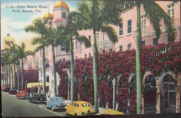 Cpa, C10, Palm Beach Hotel, Palm Beach, Florida, éd F.E.E News Co, West Palm Beach, Non écrite, Toilée - Palm Beach