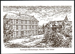 D4368 - Kaufungen Museum Alte Schule - Graf Künstlerkarte - Kaufungen