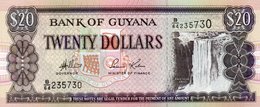 GUYANA 20 DOLLARS 2006  P-30  UNC - Guyana