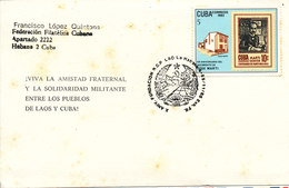 Cuba Card With Special Postmark 1985 - Brieven En Documenten