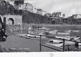 Postcard The Harbour Side Tenby PU 1962 To Mr Wood In Hyde My Ref  B14056 - Pembrokeshire