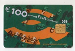 PAYS-BAS 100€ CARTE DE STATIONNEMENT Puce ORGA 3 AMSTERDAM - Non Classés