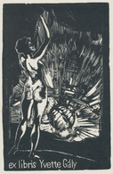 Ex Libris Yvette Galy -  - Bookplates