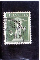 CG23 - 1909/33 Svizzera - Figlio Di Guglielmo Tell - Perforés