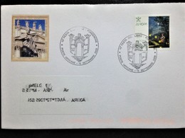 Vatican, Circulated Cover To Portugal , "Europa Cept 2000", 2009 - Briefe U. Dokumente