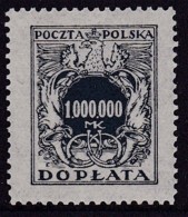 POLAND 1924 Postage Due Fi D62 Mint Never Hinged - Impuestos