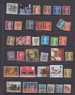 GB DEBUT DE COLLECTION 37 TIMBRES OBLITERES DIFFERENTS - Collections