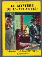 Casterman "Le Rameau Vert" - Paluel-Marmont - "Le Mystère De L'Atlantis" - 1957 - #Ben&Cast&Ram&Div - Casterman