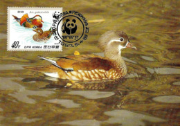 1987 - DPR KOREA - NORTH KOREA - Corée Du Nord  조선민주주의인민공화국 - Mandarin Duck Canard - Korea (Nord)