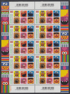 !a! GERMANY 2020 Mi. 3530 MNH SHEET(10) - TV-series "Sesame Street" - 2011-2020