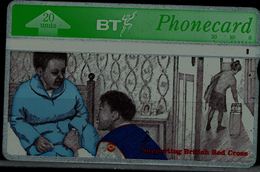 UNITED KINGDOM 1996 PHONECARD BT RED CROSS USED VF!! - Autres & Non Classés