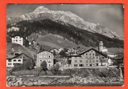 MM-22  Splügen Mit TEurihorn.  Gelaufen. 1952, Gross Format - Splügen