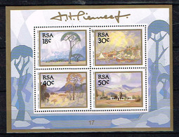 AFRIQUE DU SUD/SOUTH AFRICA/Neufs **/MNH**/1989 - Hommage Au Peintre Sud-Africain JH Pieneef - Blocs-feuillets