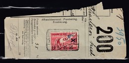 Fragment Met Stempel Nord-Belge Beez 1 - Nord Belge