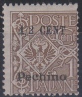 Uffici Postali Italiani In Cina - Pechino 1917 SaN°19 MNH/** Vedere Scansione - Pékin