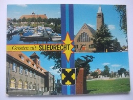 N74 Ansichtkaart Groeten Uit Sliedrecht - 1974 - Sliedrecht