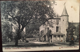 Cpa, Hamoir, Château Des Vieux-Fourneaux, écrite En 1904, édit Brisbois-Lhoest, Belgique - Hamoir