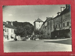 CPSM Grand Format - Le Jura Touristique -  Orgelet  - La Place Aux Vins - Orgelet