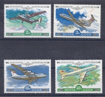 190032986  RUSIA  YVERT    AEREO  Nº   138/41  **/MNH - Neufs