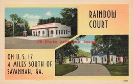 320449-Georgia, Savannah, Rainbow Court, Henry H Ahrens No E-9059 - Savannah