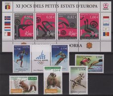 Andorre - N°598 + 607 + 609 à 612 + 622-623 + 634-635 - ** Neufs Sans Charniere - Cote 27.70€ - Unused Stamps