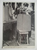 Fabrication D'un Radiateur à Bande - Camion - Coupure De Presse De 1920 - LKW