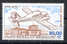 RC 16361 St PIERRE ET MIQUELON COTE 9,20€ N° 68 POSTE AERIENNE NEUF ** TB MNH VF - Ungebraucht