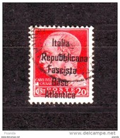 ITALY WW IIOCCUPATION 1944 FRANCE BASE  ATLANTICA  20c - Afrique Orientale